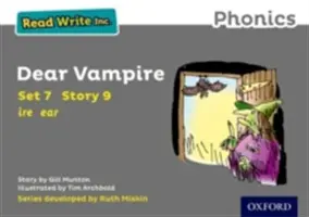 Leer Escribir Inc. Phonics: Gris Set 7 Libro de cuentos 9 Querido Vampiro - Read Write Inc. Phonics: Grey Set 7 Storybook 9 Dear Vampire