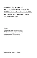 Probabilidad y teoría de números -- Kanazawa 2005 - Probability and Number Theory -- Kanazawa 2005