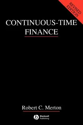Finanzas en tiempo continuo - Continuous-Time Finance