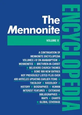 Mennonite Encyclopedia/ Vol 5: Volumen 5 - Mennonite Encyclopedia/ Vol 5: Volume 5