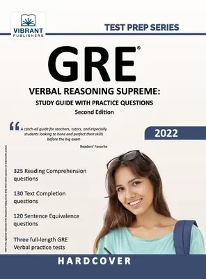 GRE Verbal Reasoning Supreme: Guía de estudio con preguntas de práctica - GRE Verbal Reasoning Supreme: Study Guide with Practice Questions