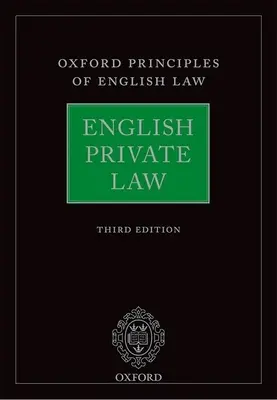 Derecho privado inglés - English Private Law