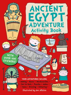 Libro de actividades de aventuras en el Antiguo Egipto - Ancient Egypt Adventure Activity Book