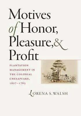 Motivos de honor, placer y beneficio: Gestión de plantaciones en la Chesapeake colonial, 1607-1763 - Motives of Honor, Pleasure, and Profit: Plantation Management in the Colonial Chesapeake, 1607-1763