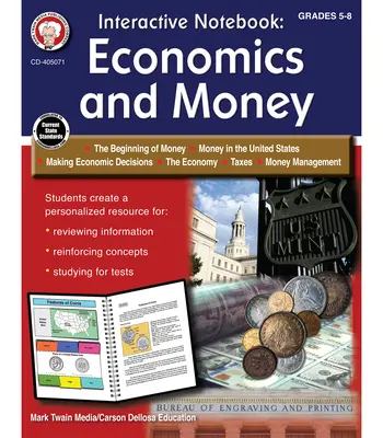 Cuaderno interactivo: Economía y dinero - Interactive Notebook: Economics and Money