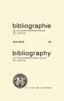 Bibliografía de la Corte Internacional de Justicia - Bibliography of the International Court of Justice