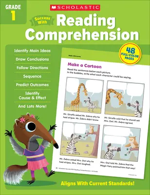 Scholastic Success con Comprensión Lectora Grado 1 - Scholastic Success with Reading Comprehension Grade 1