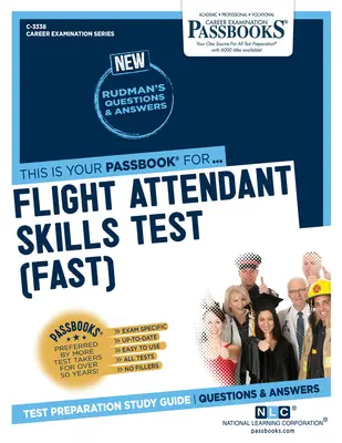 Auxiliar de Vuelo (FAST) (C-3338): Guía de Estudio - Flight Attendant Skills Test (FAST) (C-3338): Passbooks Study Guide