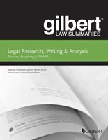 Resumen de Gilbert Law sobre investigación, redacción y análisis jurídicos - Gilbert Law Summary on Legal Research, Writing & Analysis
