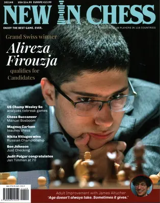 Novedad en Chess Magazine 2021/8: la principal revista de ajedrez del mundo leída por jugadores de clubes de 116 países - New in Chess Magazine 2021/8: The World's Premier Chess Magazine Read by Club Players in 116 Countries