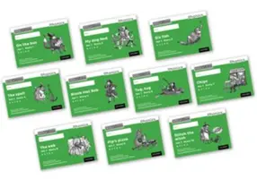 Read Write Inc. Phonics: Blanco y Negro Verde Set 1 Cuentos Mixto Pack de 10 - Read Write Inc. Phonics: Black and White Green Set 1 Storybooks Mixed Pack of 10