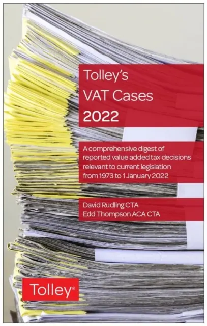 Casos de IVA de Tolley 2022 - Tolley's VAT Cases 2022