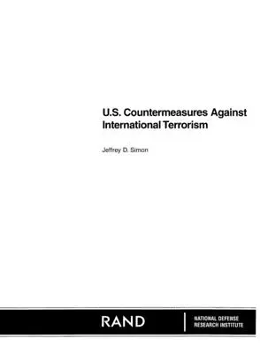 Contramedidas estadounidenses contra el terrorismo internacional - U.S. Countermeasures Against International Terrorism