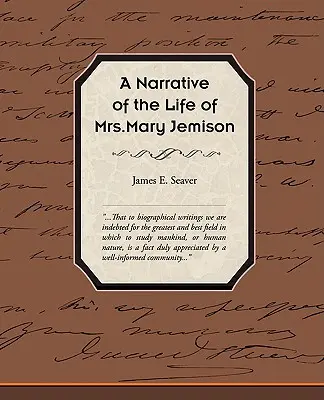 Relato de la vida de la Sra. Mary Jemison - A Narrative of the Life of Mrs Mary Jemison