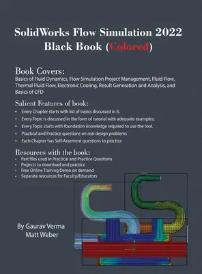 SolidWorks Flow Simulation 2022 Libro negro (en color) - SolidWorks Flow Simulation 2022 Black Book (Colored)