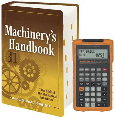 Manual de Maquinaria y Calc Pro 2 Combo: Letra grande - Machinery's Handbook & Calc Pro 2 Combo: Large Print