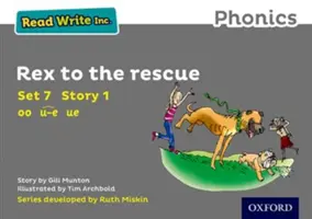 Leer Escribir Inc. Phonics: Gris Set 7 Libro de cuentos 1 Rex al rescate - Read Write Inc. Phonics: Grey Set 7 Storybook 1 Rex to the Rescue