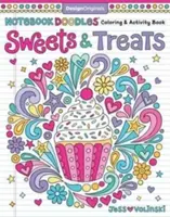 Cuaderno de Garabatos Dulces y Golosinas: Libro de actividades para colorear - Notebook Doodles Sweets & Treats: Coloring & Activity Book