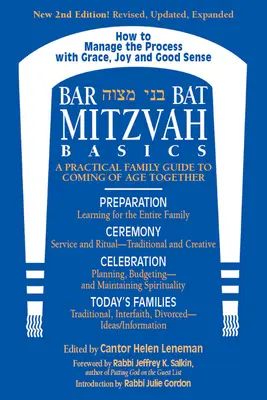 Bar/Bat Mitzvah Basics 2/E: Guía práctica familiar para alcanzar juntos la mayoría de edad - Bar/Bat Mitzvah Basics 2/E: A Practical Family Guide to Coming of Age Together