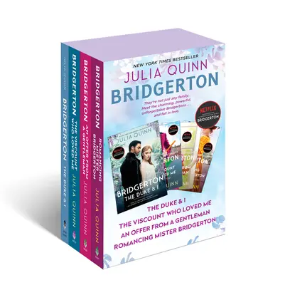 Bridgerton Boxed Set: El duque y yo/El vizconde que me amó/Una oferta de un caballero/Romancing Mister Bridgerton - Bridgerton Boxed Set: The Duke and I/The Viscount Who Loved Me/An Offer from a Gentleman/Romancing Mister Bridgerton