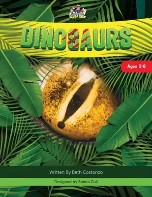 Dinosaur Activity Workbook for Kids Ages 3-8: A Fun Kid Workbook for Learning (Cuaderno de actividades de dinosaurios para niños de 3 a 8 años) - Dinosaur Activity Workbook for Kids Ages 3-8: A Fun Kid Workbook for Learning