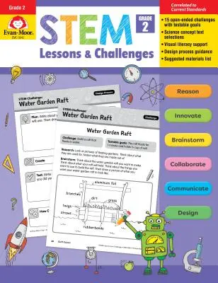 Lecciones y retos de tronco, 2º curso - Stem Lessons and Challenges, Grade 2