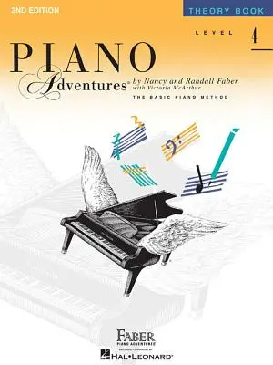 Nivel 4 - Libro de teoría: Piano Adventures - Level 4 - Theory Book: Piano Adventures