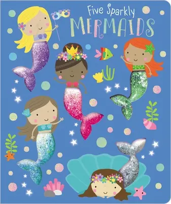 Cinco sirenas brillantes - Five Sparkly Mermaids