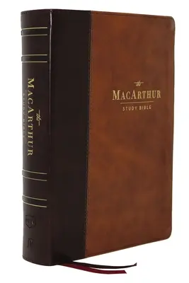 Nkjv, Biblia de Estudio MacArthur, 2ª Edición, Tapa dura, Marrón, Indizada, Impresión cómoda: Desatando la verdad de Dios versículo a versículo - Nkjv, MacArthur Study Bible, 2nd Edition, Leathersoft, Brown, Indexed, Comfort Print: Unleashing God's Truth One Verse at a Time