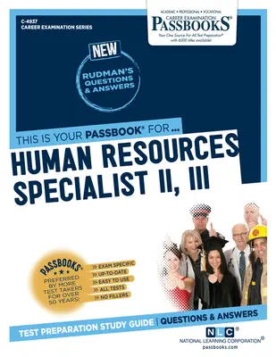 Especialista en Recursos Humanos II, III (C-4937): Guía de Estudio - Human Resources Specialist II, III (C-4937): Passbooks Study Guide