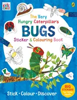 Libro de pegatinas y dibujos para colorear de la oruga hambrienta - Very Hungry Caterpillar's Bugs Sticker and Colouring Book
