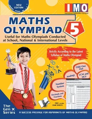 Olimpiada Internacional de Matemáticas - Clase 5 (Con hojas OMR) - International Maths Olympiad - Class 5 (With OMR Sheets)