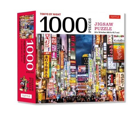 Tokyo by Night - Puzzle de 1000 piezas: El distrito Kabuki-Cho de Tokio por la noche: Tamaño final 24 X 18 Pulgadas (61 X 46 CM) - Tokyo by Night - 1000 Piece Jigsaw Puzzle: Tokyo's Kabuki-Cho District at Night: Finished Size 24 X 18 Inches (61 X 46 CM)