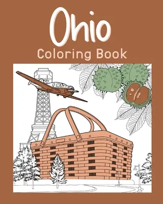 Libro para colorear de Ohio - Ohio Coloring Book