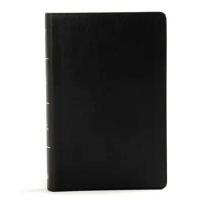 Biblia de consulta KJV en tamaño personal y letra grande, tacto cuero negro, indexada - KJV Large Print Personal Size Reference Bible, Black Leathertouch Indexed