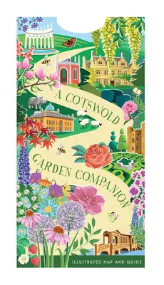 A Cotswold Garden Companion: Mapa y guía ilustrados - A Cotswold Garden Companion: An Illustrated Map and Guide