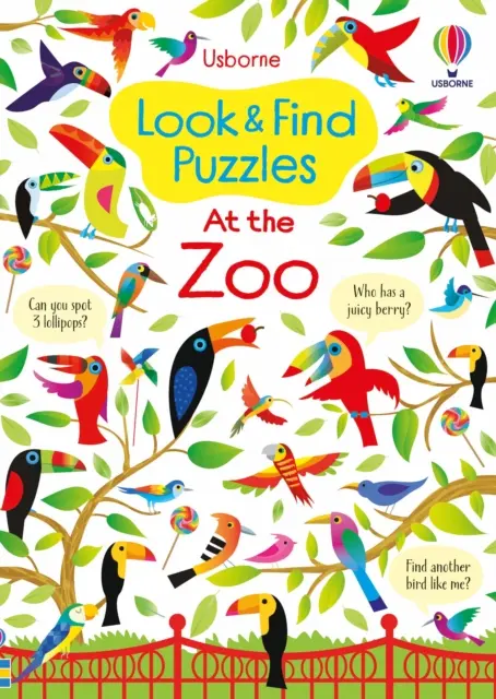 Puzzles Busca y Encuentra en el Zoo - Look and Find Puzzles At the Zoo