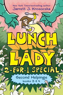 La segunda ayuda (Lunch Lady Libros 3 y 4): La visita de la autora Vendetta y el asalto al campamento de verano - The Second Helping (Lunch Lady Books 3 & 4): The Author Visit Vendetta and the Summer Camp Shakedown