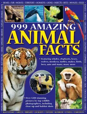999 Datos asombrosos sobre animales: Con ballenas, elefantes, osos, lobos, monos, tortugas, serpientes, pájaros, abejas, hormigas y muchos, muchos más. - 999 Amazing Animal Facts: Featuring Whales, Elephants, Bears, Wolves, Monkeys, Turtles, Snakes, Birds, Bees, Ants and Many, Many More
