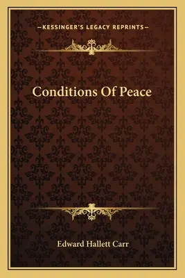Condiciones de la paz - Conditions of Peace