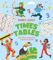 Búsqueda de números: Tablas de multiplicar - ¡Más de 80 divertidos puzzles de multiplicar y dividir! - Number Search: Times Tables - Over 80 Fun Multiplication and Division Puzzles!