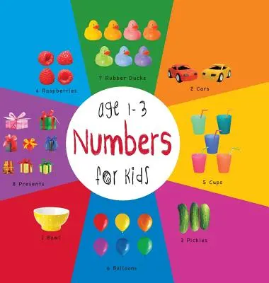 Números para niños de 1 a 3 años (Engage Early Readers: Children's Learning Books) con EBOOK GRATUITO - Numbers for Kids age 1-3 (Engage Early Readers: Children's Learning Books) with FREE EBOOK