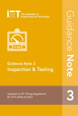 Nota orientativa 3: Inspección y pruebas - Guidance Note 3: Inspection & Testing