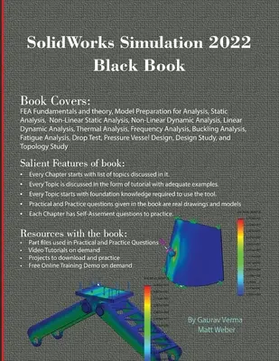 SolidWorks Simulation 2022 Libro negro - SolidWorks Simulation 2022 Black Book