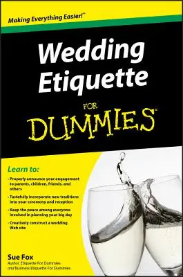 Etiqueta para bodas - Wedding Etiquette for Dummies