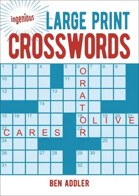 Crucigramas en letra grande - Large Print Crosswords