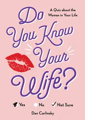 ¿Conoces a tu esposa? Un test sobre la mujer de tu vida - Do You Know Your Wife?: A Quiz about the Woman in Your Life