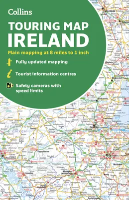 Mapa Collins de Irlanda - Collins Ireland Touring Map