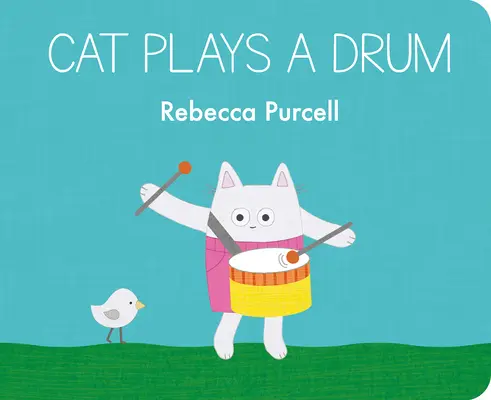 El gato toca el tambor - Cat Plays a Drum