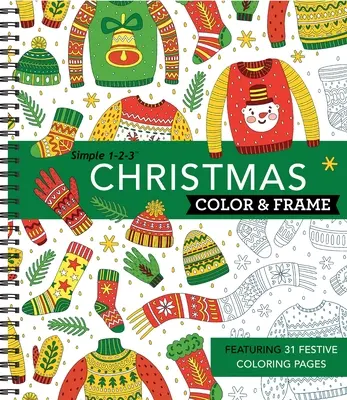 Colorear y enmarcar - Navidad (Libro para colorear) - Color & Frame - Christmas (Coloring Book)